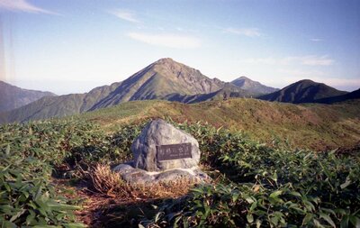 利根川の源流　大水上山